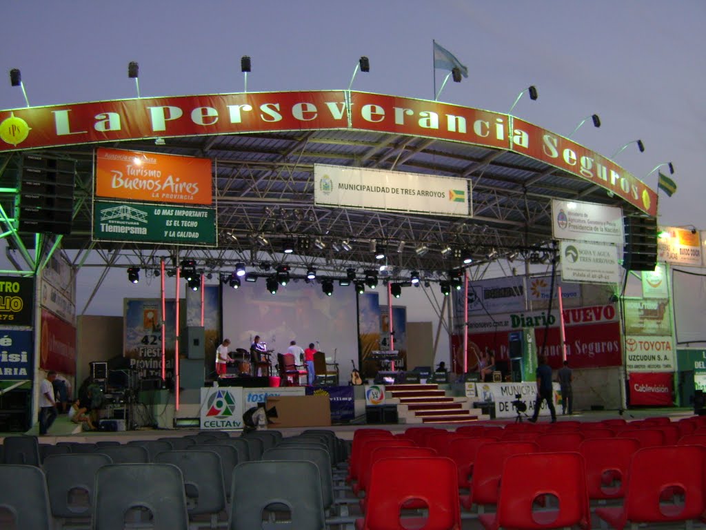 Escenario de la Fiesta del Trigo