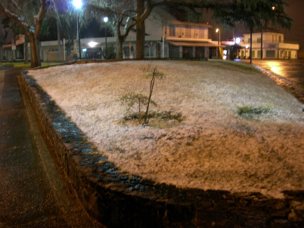 Nieve en Alta Gracia