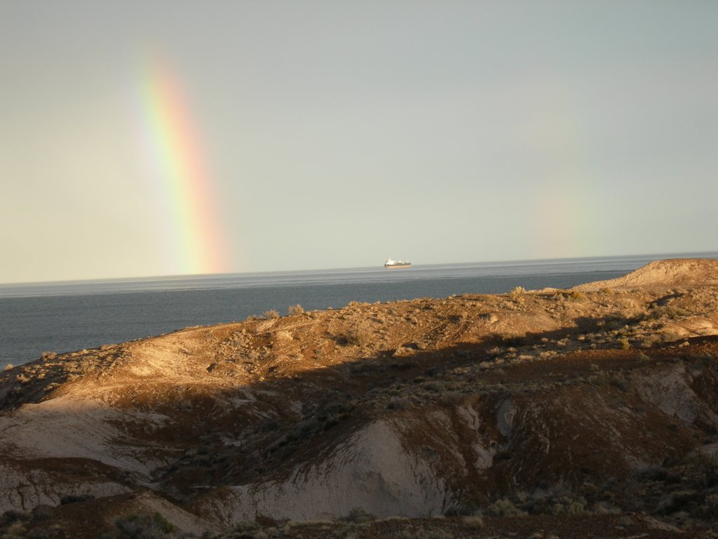 Arcoiris a la tarde