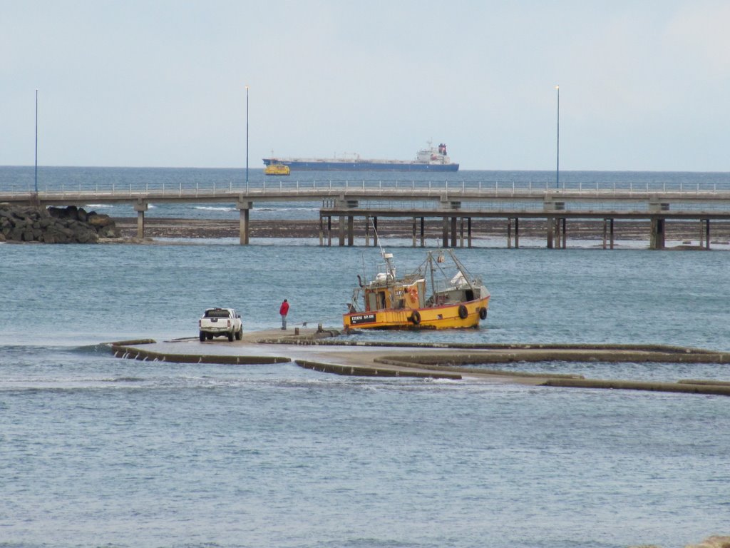 Muelle de baja mar Caleta Cordova