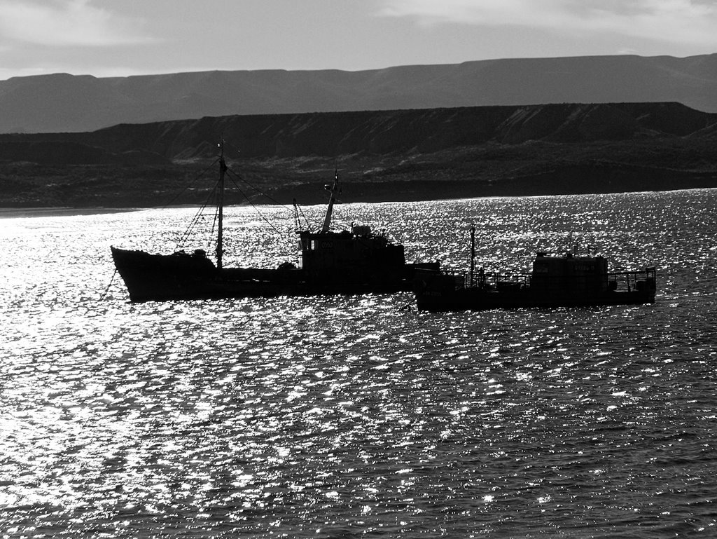 Puerto Caleta Córdoba BW