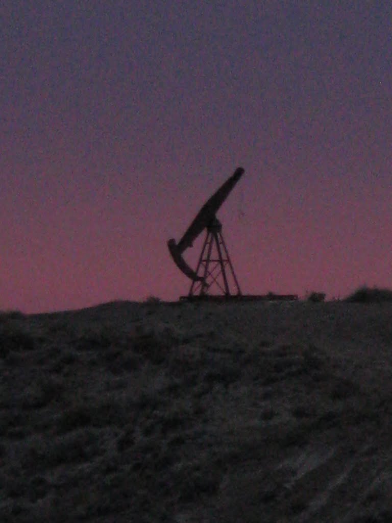 Atardecer. Vista al Sur desde Caleta Córdova. Chubut, Argentina