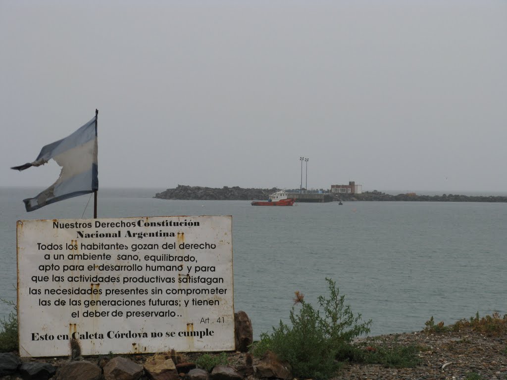 Caleta Córdova, Chubut, Argentina.