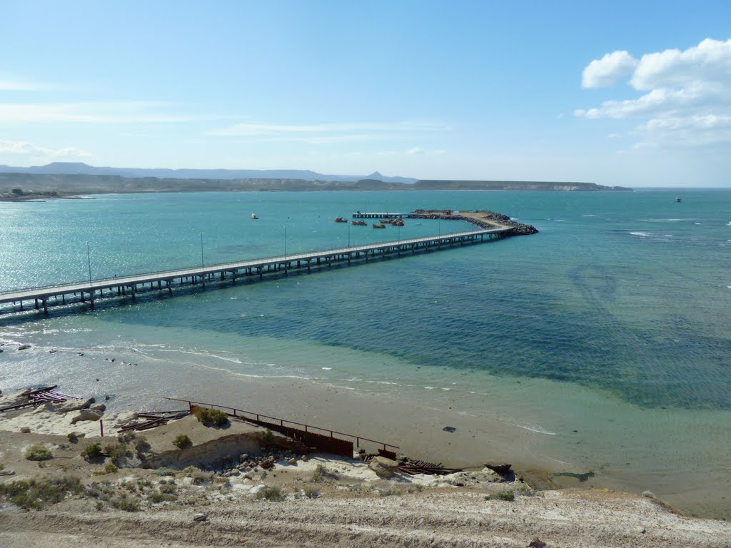 Vista Puerto Caleta Cordova.