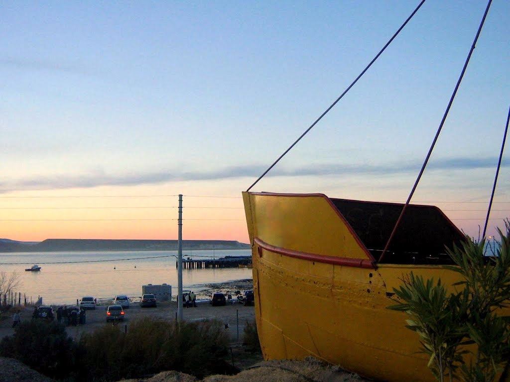 "Paisaje de Caleta" (Caleta Còrdova,Comodoro Rivadavia-Chubut)