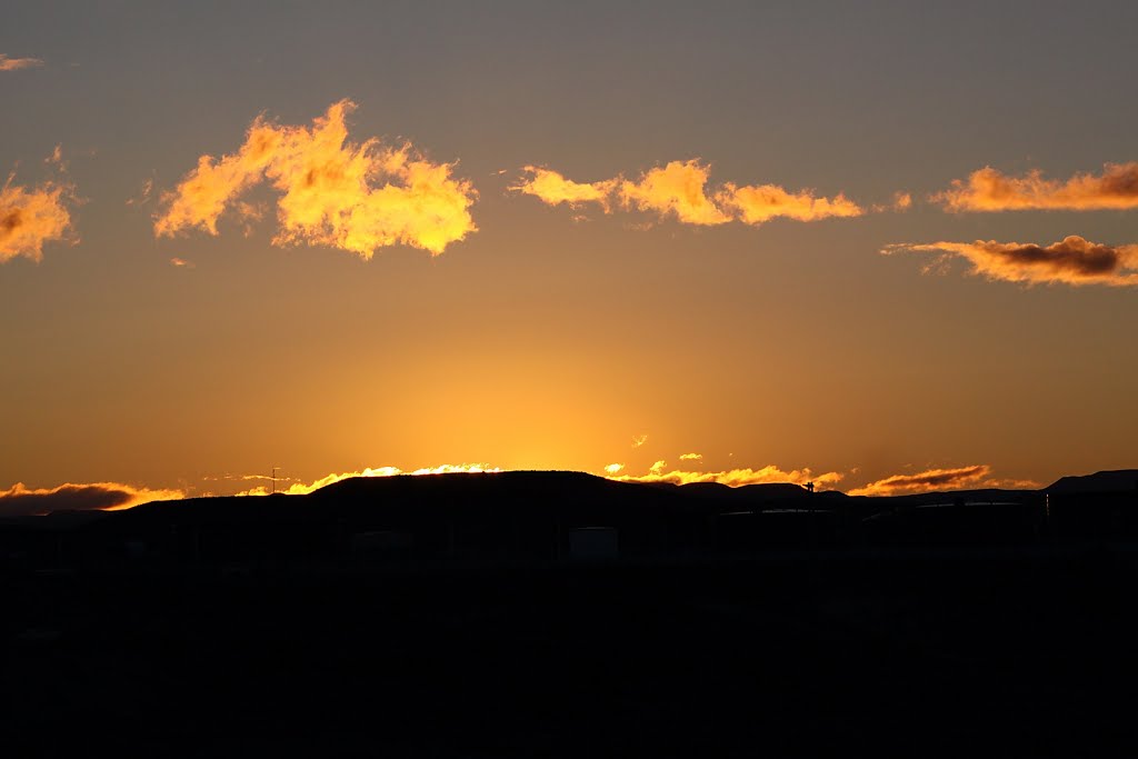 Atardecer en Comodoro