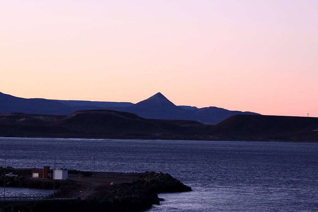 Pico Salamanca al atardecer