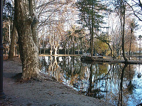 Parque Sarmiento en Rio Cuarto, Córdoba, Argentina