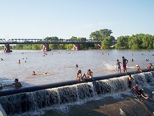 Los Azudes en Rio Cuarto, Córdoba, Argentina