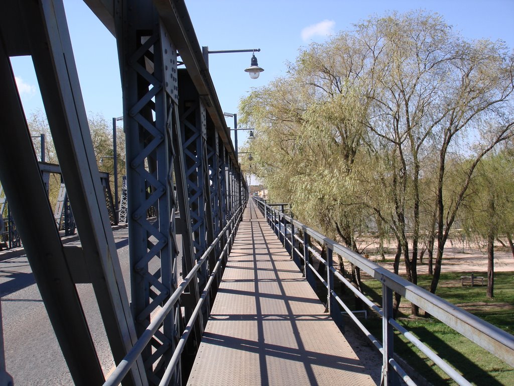 Puente sobre el Rio Cuarto