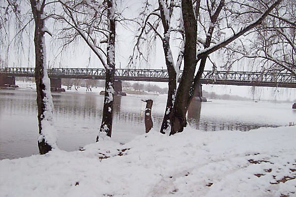 Río Cuarto nevado