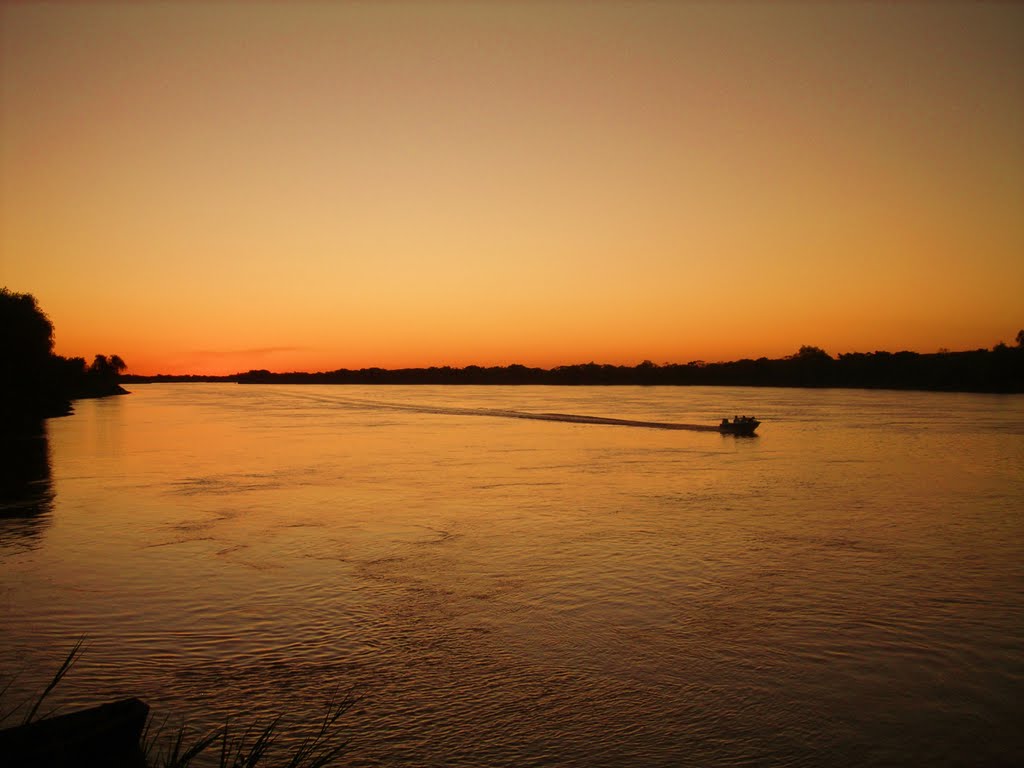atardecer en Goya