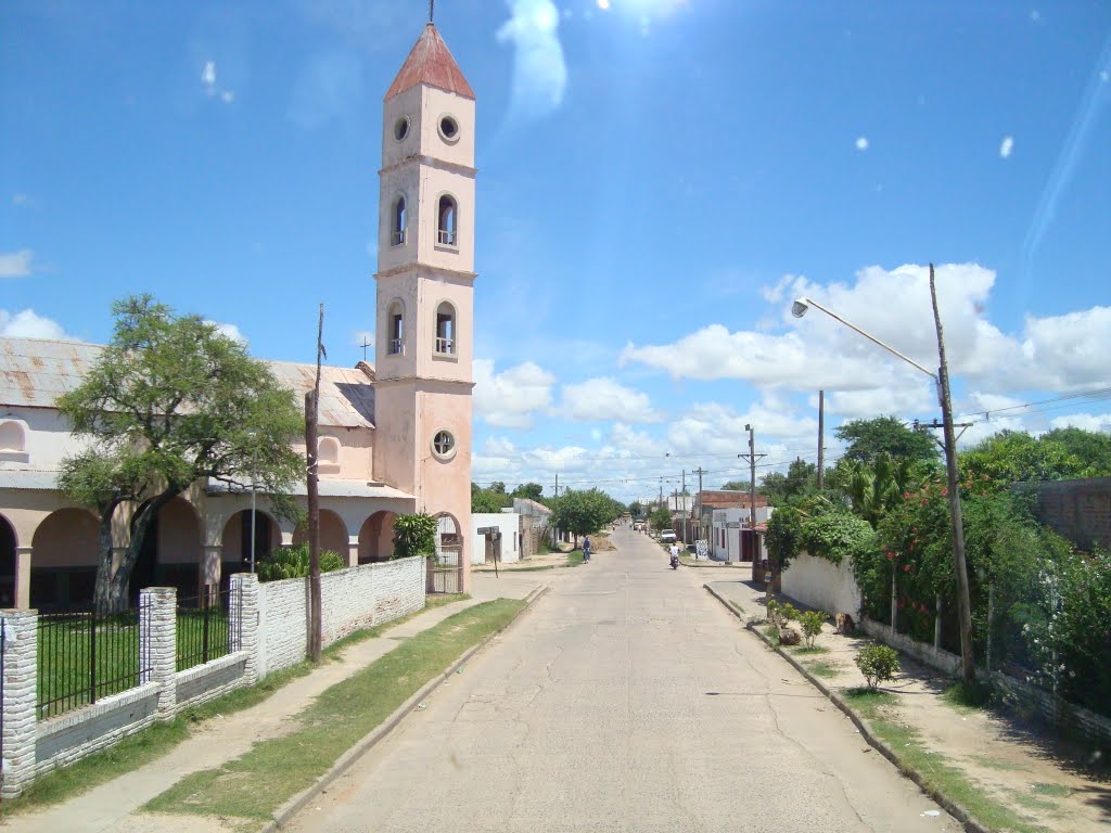 iglesia en la entrada de goya