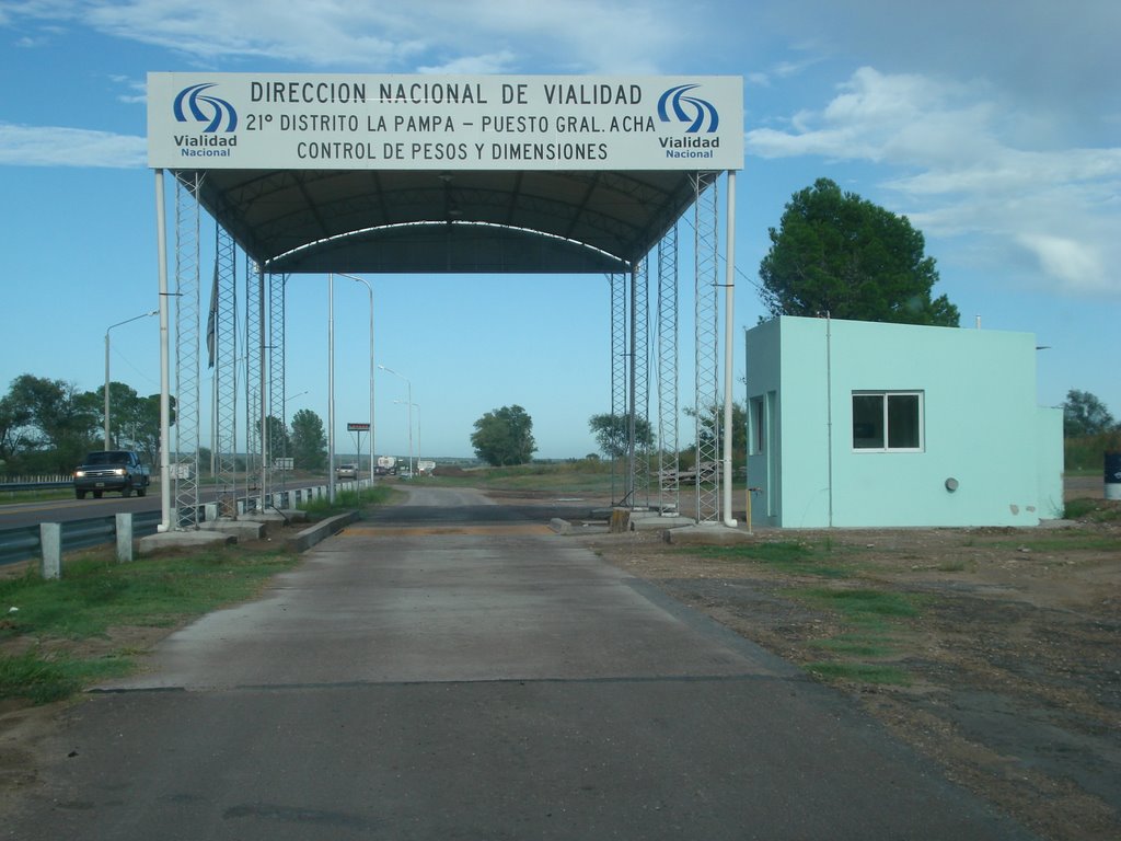Puesto de Cargas - Direccion Nacional de Vialidad - 21º Dto La Pampa