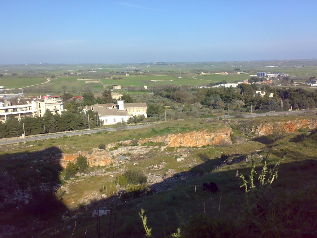 Vista dalla rotonda di Altamura