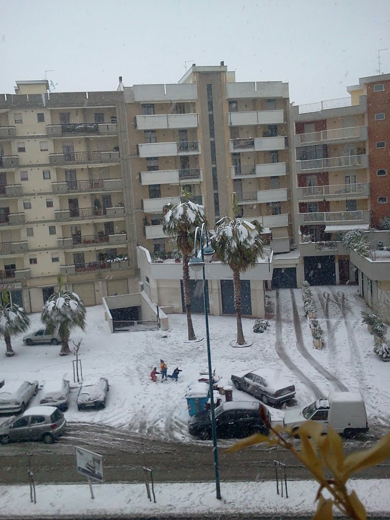 Via Ceruti innevata