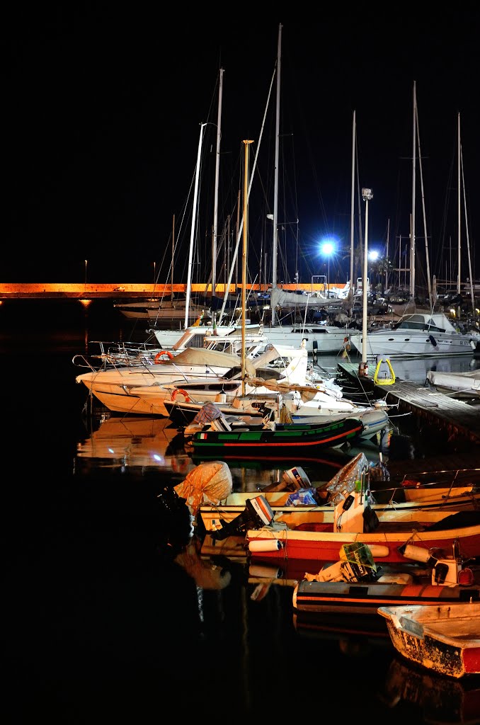 Ноћ у марини~~~Marina at night