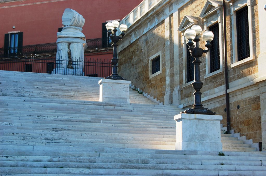 Brindisi, The end of Via Appia