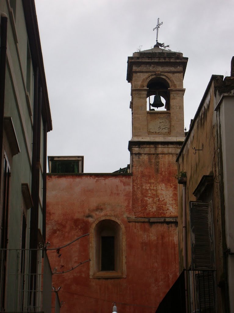 Campanile della chiesa  del Carmine  XVIII Secolo