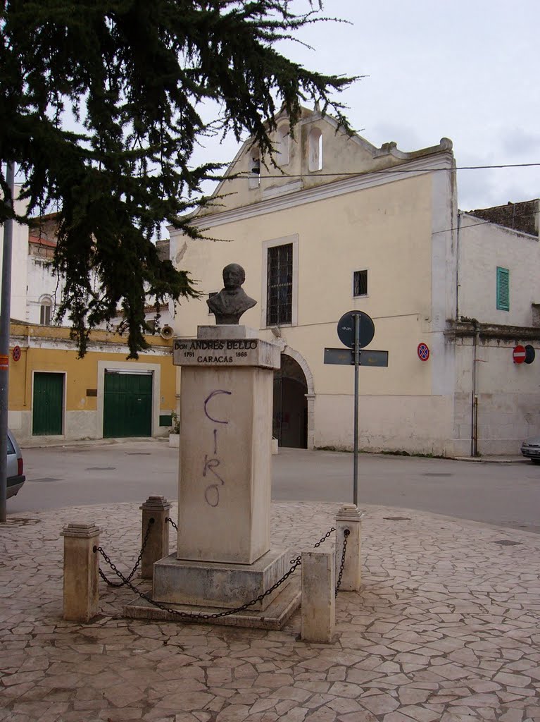 Busto  di  Don Andres  Bello