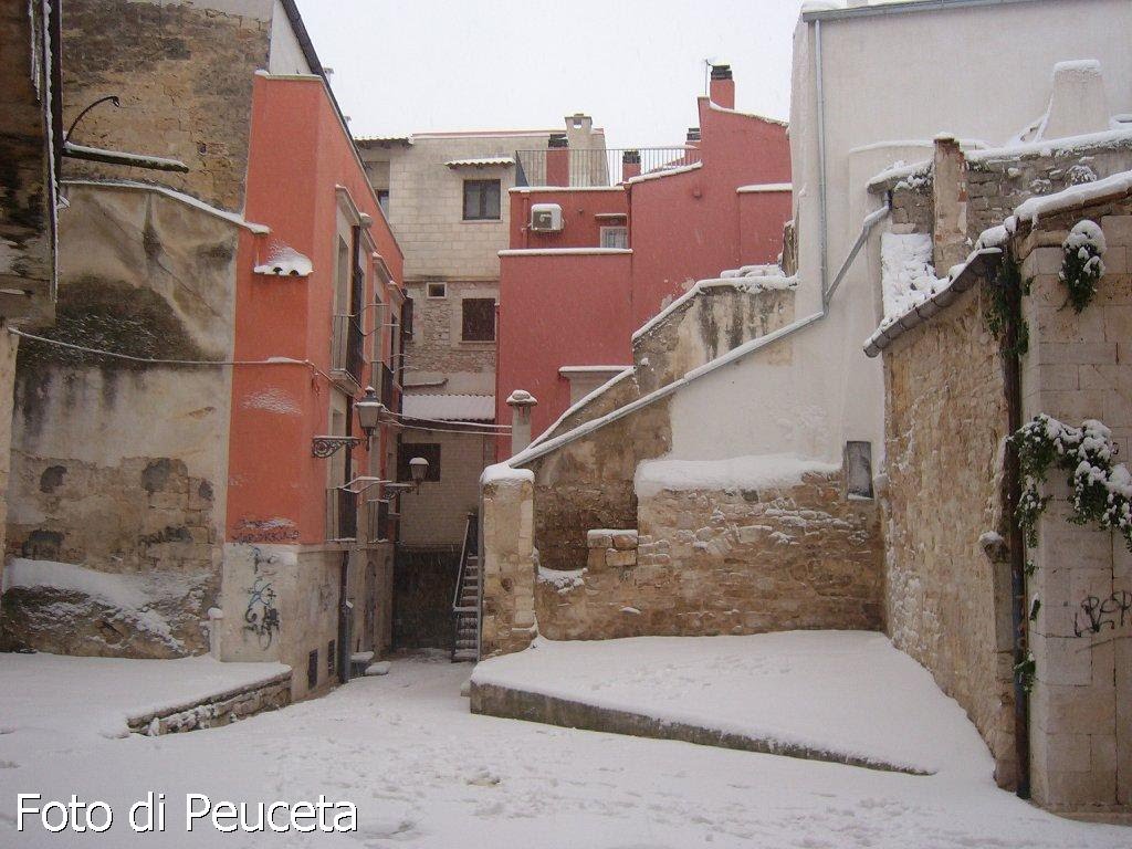 Piazzetta   con neve