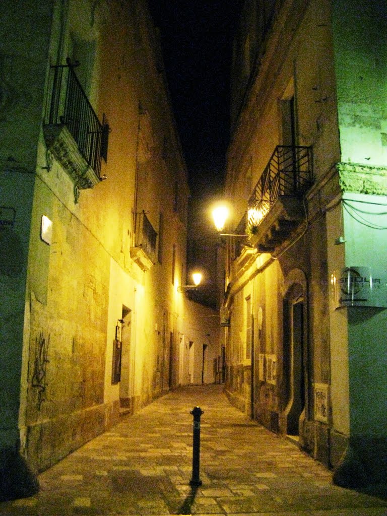 Lecce, nightwalking