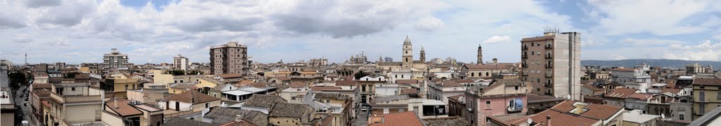 Vista panoramica di San Severo con Campanili