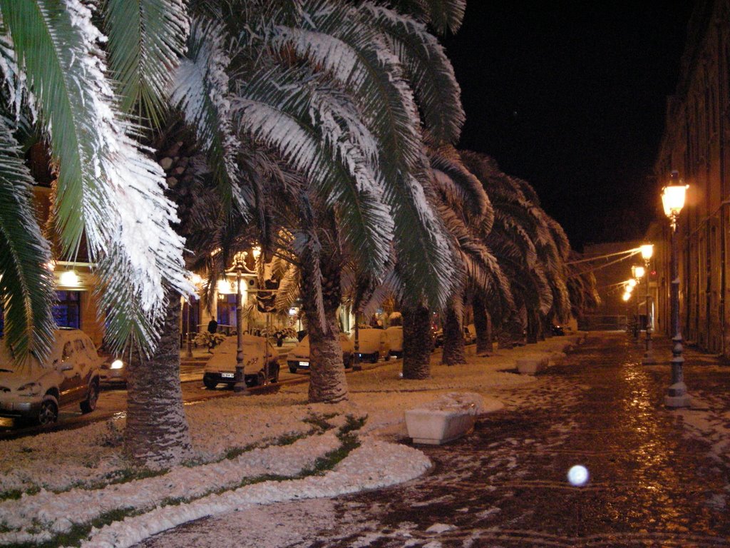 Corso Gramsci innevato
