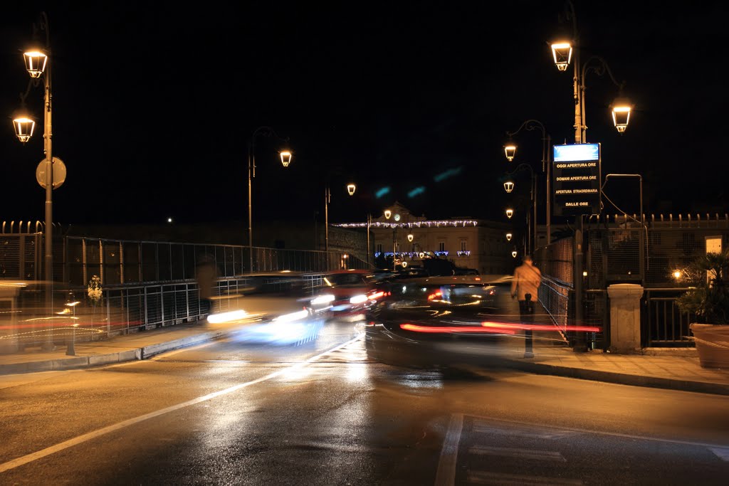 Taranto _ The Bridge from many colors.