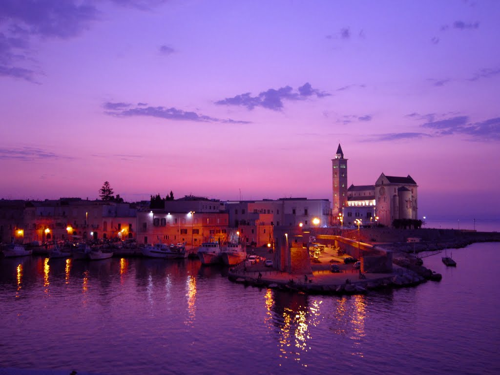 La Cattedrale di Trani al Tramonto