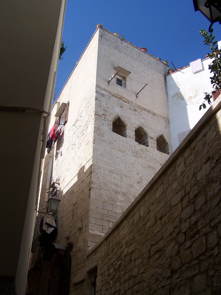 Trani - Una delle lex torri della cita medievale