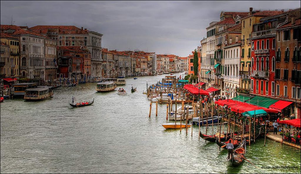 Grand Canal - Venice  . Italië