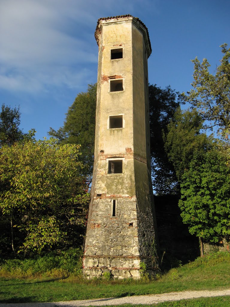 Il "roccolo" di Parco Rizzi. Castelnovo di Isola Vicentina, VI. Italia