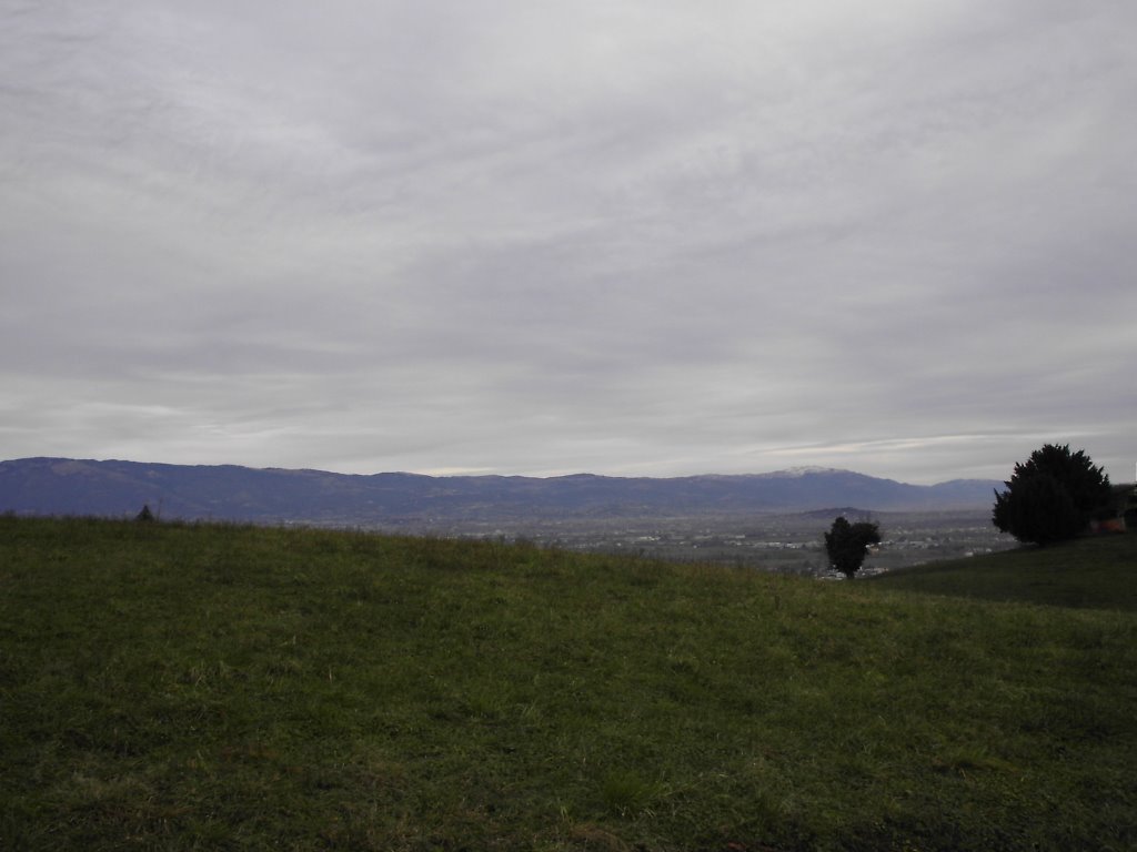 pianura vista da ignago