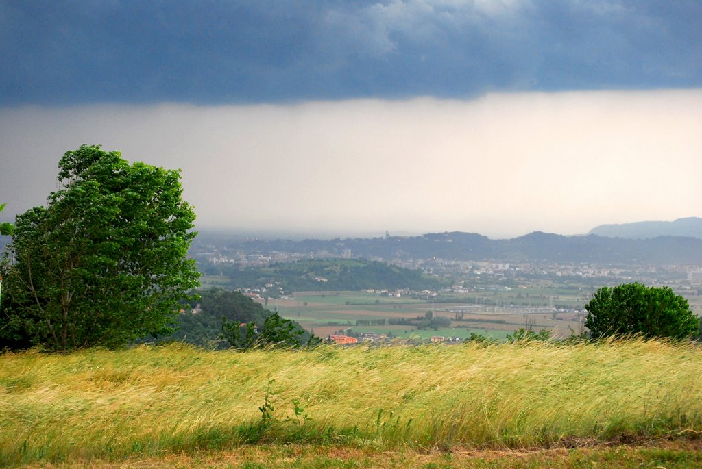 Temporale a Vicenza