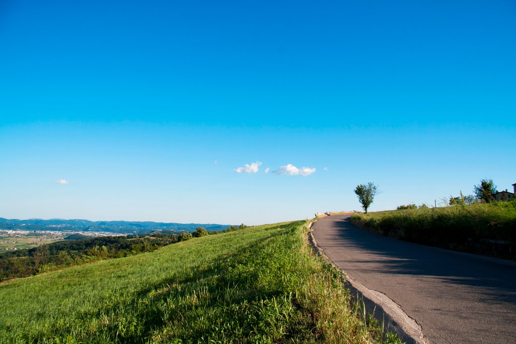 Strada per Ignago