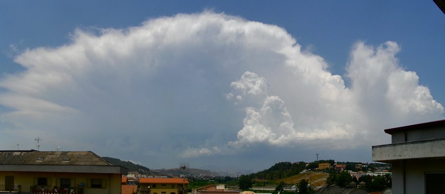 Cumulonembo su Catanzaro