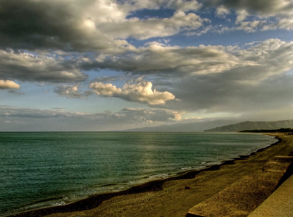 La spiaggia di Catanzaro Lido
