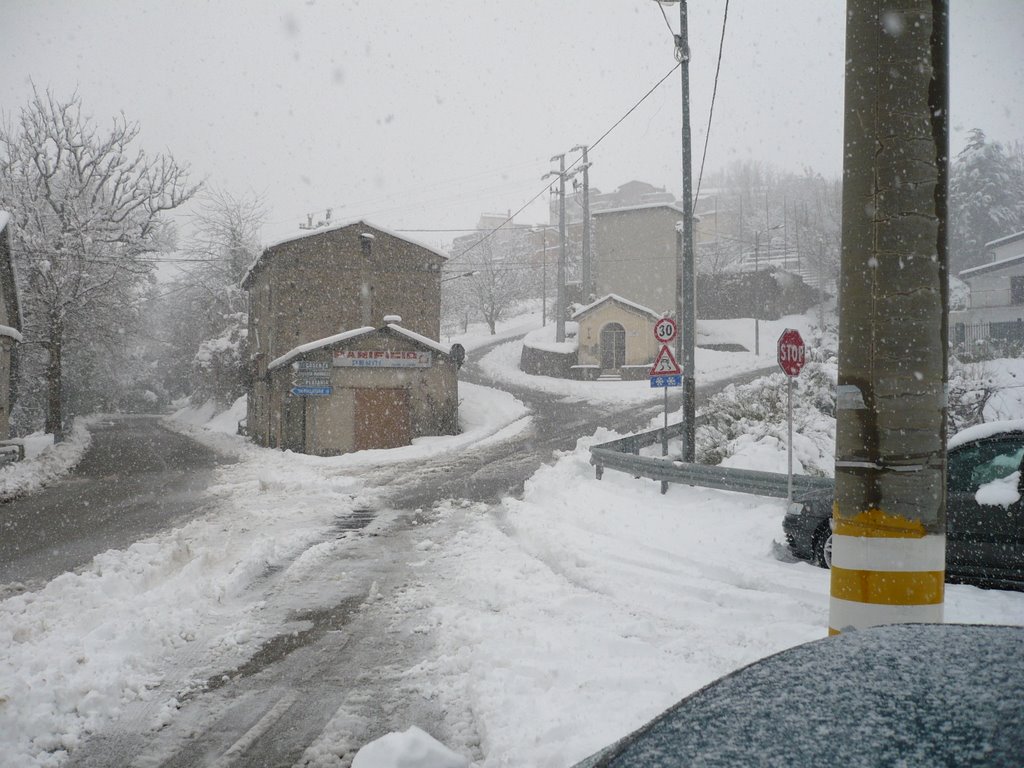 Neve - Ingresso di Platania