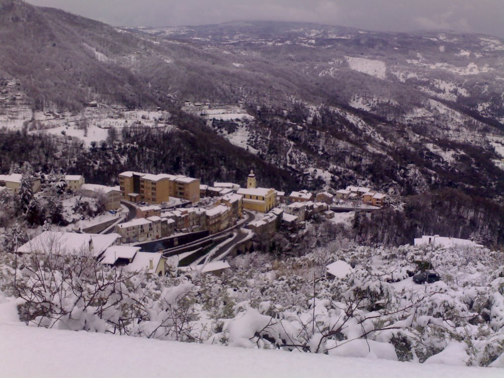 Conflenti sotto la neve