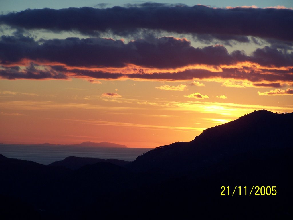 Scigliano tramonto