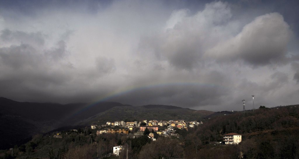 Arcobaleno a Platania