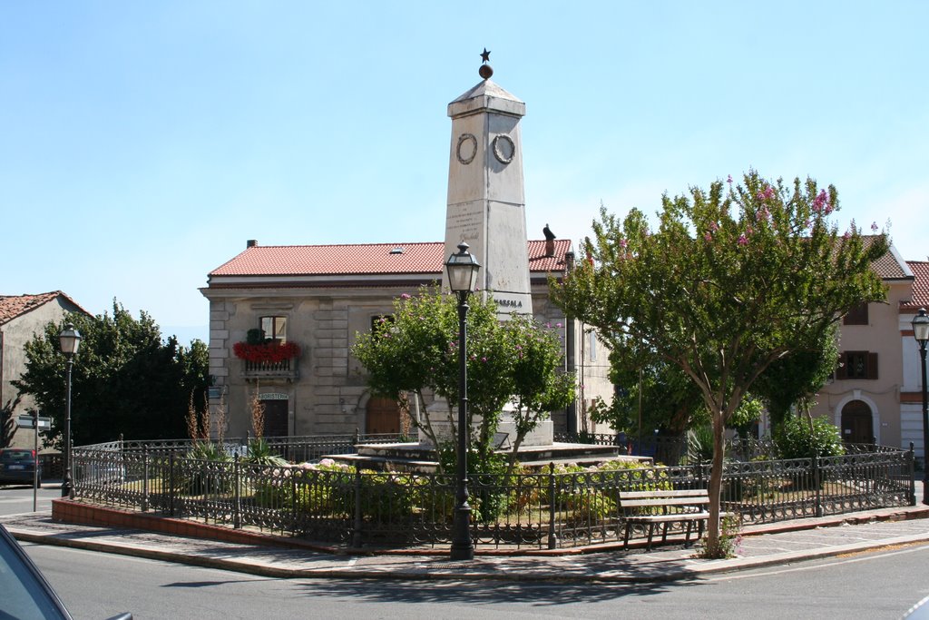 soveria mannelli, monumento commemorativo a g. garibaldi