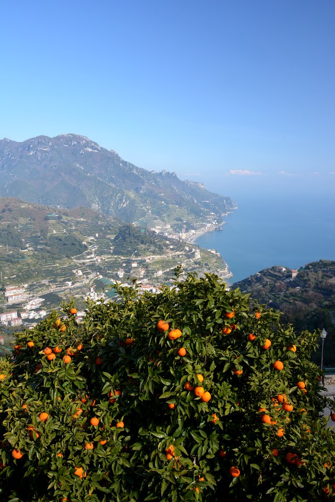 Panorama da Ravello, Costiera Amalfitana