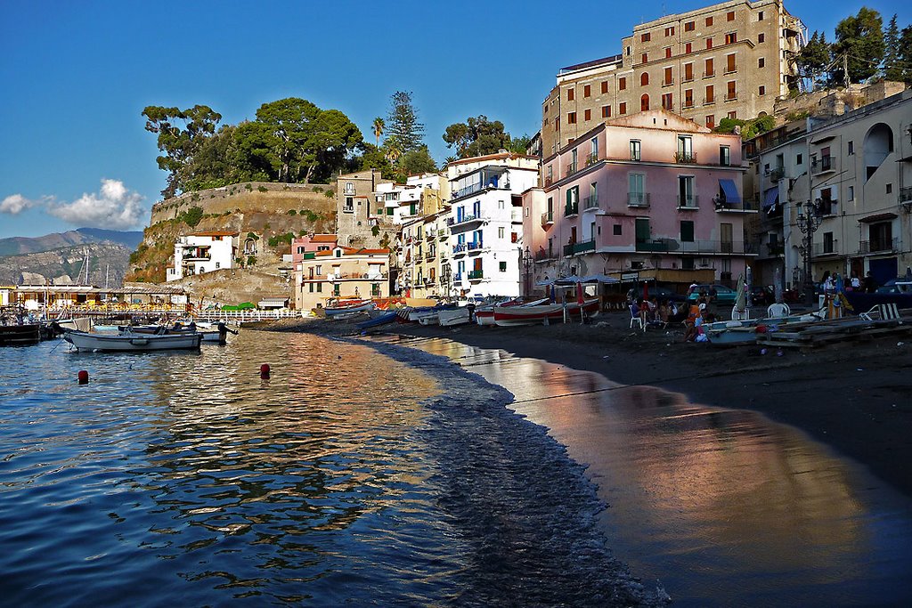Marina Grande, fine pomeriggio destate