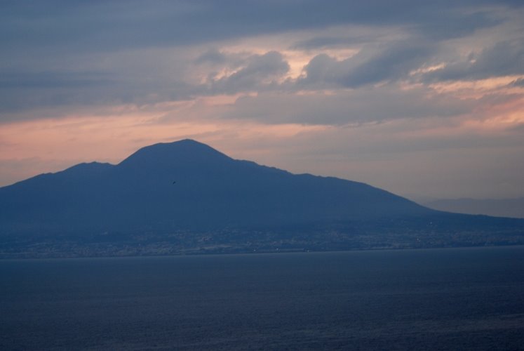 Mount Vesuvius Sunset