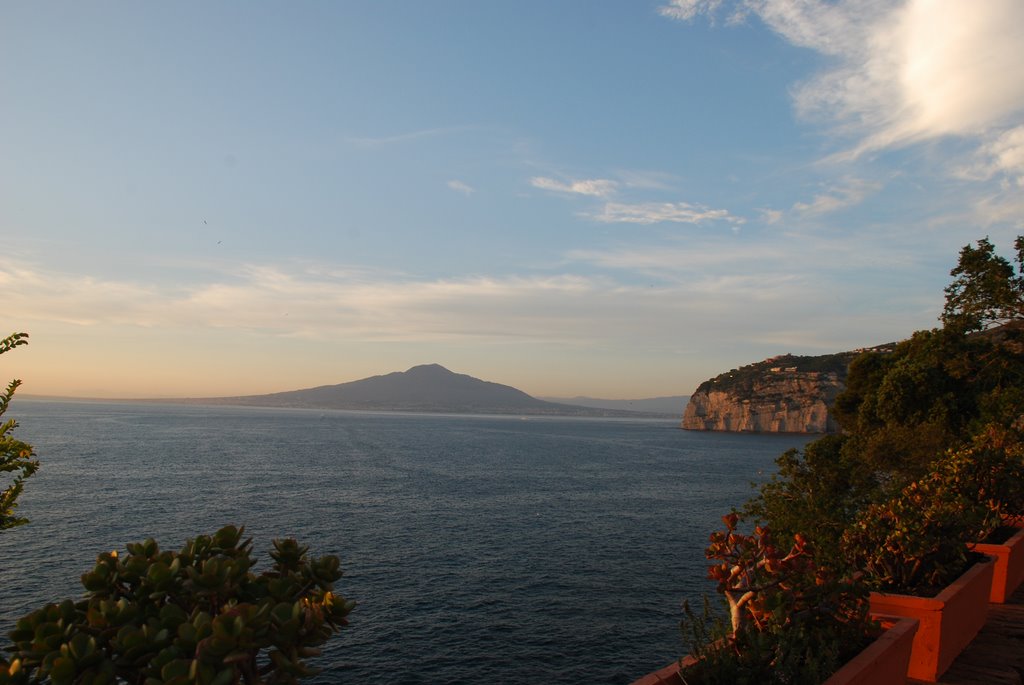 SantAgnello: vista del golfo di Napoli