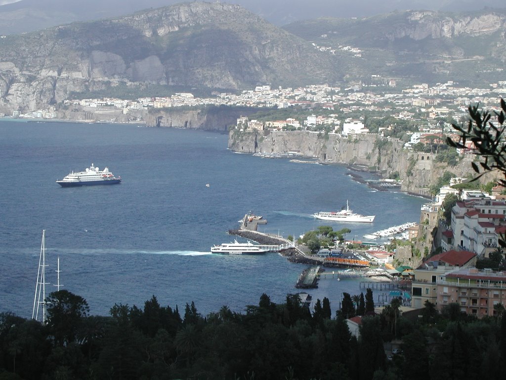 View across bay of Sorrento