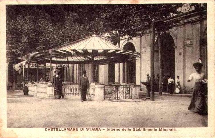 1912 - Interno dello Stabilimento Minerale