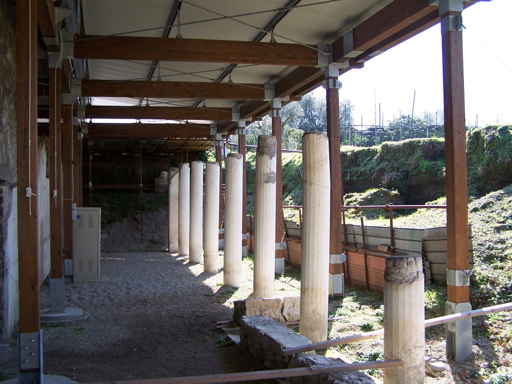 Villa Romana di Castellammare di Stabia - Il Porticato